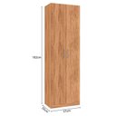 Ver imagem 4 de Armário Multiuso Cali 2 Portas 182cm X 57cm X 35cm