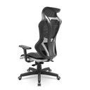 Ver imagem 3 de Cadeira Plaxmetal Gamer Vizon Dz Encosto Tela Mecanismo Relax System Detalhes Branco
