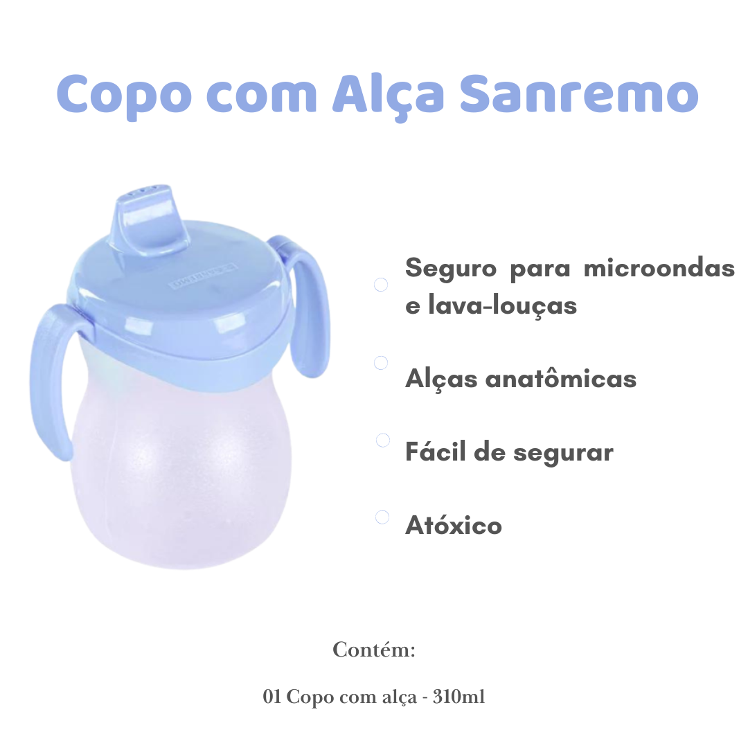 Kit Mamãe Bebe Garrafa Termica + Alimentador + Copo + Peneira + Porta Sabonete - 4