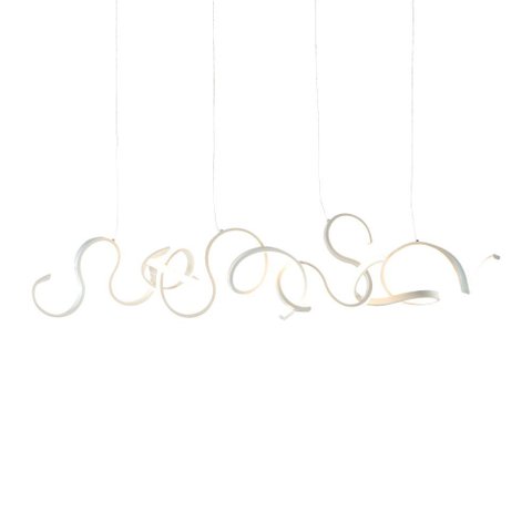 Lustre Pendente Taschibra Toronto Led Bivolt Branco 3000k Luz Amarela 15051085