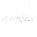Ver imagem 1 de Lustre Pendente Taschibra Toronto Led Bivolt Branco 3000k Luz Amarela 15051085