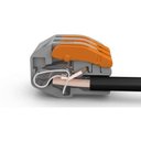 Ver imagem 4 de 30un Kit Conector Emenda Rápida Derivação Borne 5 Fios