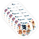 Ver imagem 2 de Kit Sousplat Pai Família Nsw 12 Peças com Base