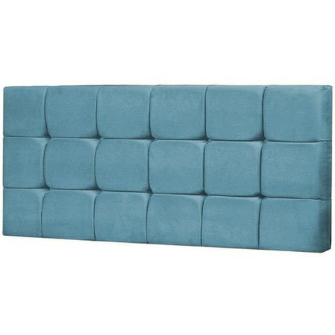 Painel Casal Livia 140 CM Azul Turquesa - D A Decor