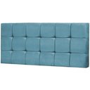 Ver imagem 1 de Painel Casal Livia 140 CM Azul Turquesa - D A Decor