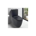 Ver imagem 1 de Vaso Sanitário Monobloco com Assento Suave - Preto