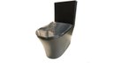 Ver imagem 4 de Vaso Sanitário Monobloco com Assento Suave - Preto