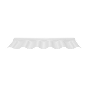 Cumeeira Central Artic Plan Pvc 35x0,16 Cm