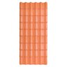 Telha Plan PVC 1,98x0,88x1,6cm 6 Ondas Afort - 1