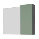Ver imagem 4 de Espelheira para Banheiro 80cm 60cm x 17cm Preto/Mármore Lunar/Verde Mar