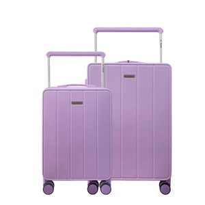 Conjunto Duas Malas de Viagem em Policarbonato - Gladiador Infinity V1pm Cor:lilás