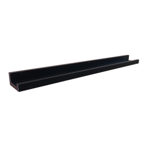 Prateleira Porta Quadros Retratos Fotos Temperos Livros e Enfeites Preta:Preto