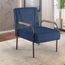 Ver imagem 2 de Kit 2 Poltronas para Sala de Estar Apolo Estilo Contemporâneo