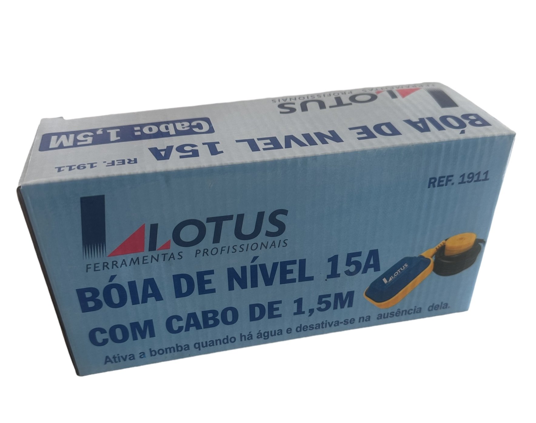 Boia Elétrica Automática de Nível Caixa D'agua 15a Bivolt Lotus - 4