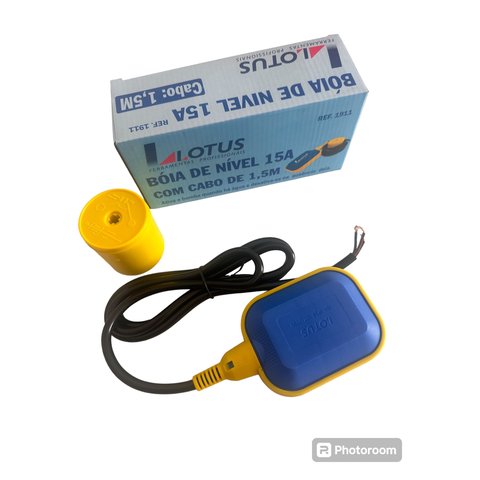 Boia Elétrica Automática de Nível Caixa D'agua 15a Bivolt Lotus