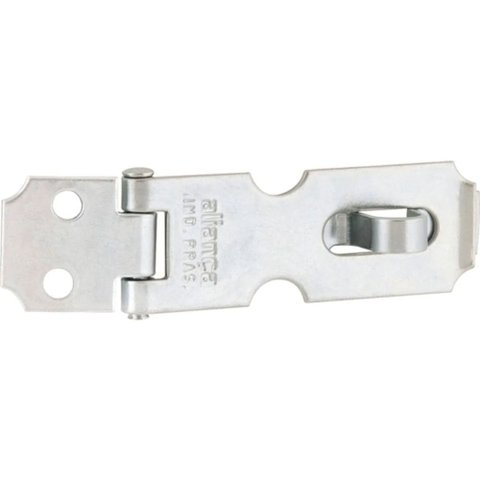 Porta Cadeado Branco Encartelado 89mm 81114 - 070465 - ALIANCA PORTA CADEADO BC 89MM 81114 - 070465 