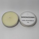 Ver mais imagens de Kit 6 Pçs Vela Aromática Mini Lata com Pavio de Algodão e Cera de Coco 20gr Aroma: Ce
