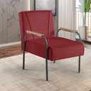 Ver imagem 2 de Kit 2 Poltronas para Sala de Estar Apolo Estilo Contemporâneo