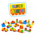 Ver imagem 7 de Blocos de Montar Infantil 84 peças Super Blocos Brinquedo Educativo Paki Toys