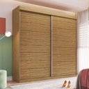 Ver imagem 6 de Guarda Roupa Casal 2 Portas 4 Gavetas Bege/Marromle/Cristalo