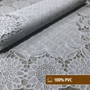 Ver imagem 4 de 8 Jogo Americano Rendado Girassol Plástico 8 Lugares 30x46