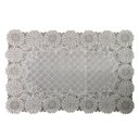 Ver imagem 7 de 8 Jogo Americano Rendado Girassol Plástico 8 Lugares 30x46