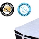 Ver imagem 3 de Capa Protetor Colchão Solteirão 97 Impermeável Algodão 140 Fios BF Colchões