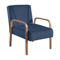 Conjunto de Sala de Estar 1 Sofá Dois Lugares Persa e 2 Poltronas Ágata - 4