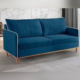 Conjunto de Sala de Estar 1 Sofá Dois Lugares Persa e 2 Poltronas Ágata - 2