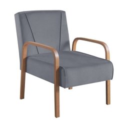 Conjunto de Sala de Estar 1 Sofá Dois Lugares Persa e 2 Poltronas Ágata - 4