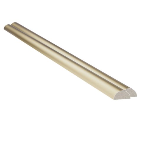 Meia Curva Poliestireno Champanhe 597 Santa Luzia - 2,8mx1,6cm (2uni)