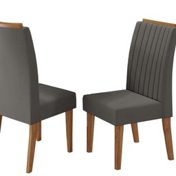 Conjunto Canto Baú com Mesa de Jantar Retangular 120x80cm de Vidro e 2 Cadeiras - 10