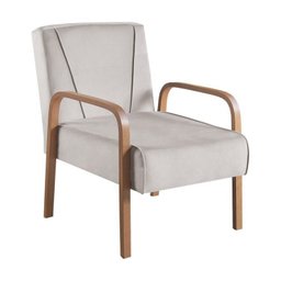 Conjunto de Sala de Estar 1 Sofá Dois Lugares Persa e 2 Poltronas Ágata - 4
