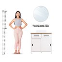 Ver imagem 4 de Gabinete Armário Banheiro Ditália com Cuba + Espelho / BN-03 cor:branco