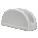 Ver imagem 2 de Porta Guardanapo Porcelana Blanc Branco 11,5x4x5,5cm Suporte Mesa Posta