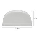 Ver imagem 3 de Porta Guardanapo Porcelana Blanc Branco 11,5x4x5,5cm Suporte Mesa Posta