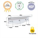 Ver imagem 4 de Prateleira Infantil com Cabideiro Linha Encanto