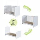 Ver imagem 6 de Berço 3 em 1 Linha Encanto 132,4cm X 85cm X 68cm