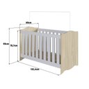 Ver imagem 2 de Berço 3 em 1 Linha Encanto 132,4cm X 85cm X 68cm
