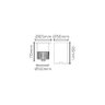 Embutido de Solo Focco Grid Led 5w Ip67 3 12 Bivolt Stella - 3