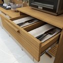 Ver imagem 7 de Armário de Cozinha 13 Portas 2 Gavetas Capitólio Yescasa Bege/Cinamomo/Off White