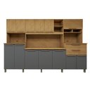 Ver imagem 2 de Armário de Cozinha 13 Portas 2 Gavetas Capitólio