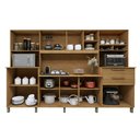 Ver imagem 4 de Armário de Cozinha 13 Portas 2 Gavetas Capitólio