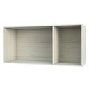 Ver imagem 4 de Maleiro Closet Prime Legno Crema sem Porta 1,45 Cm Ponte Casal Luciane Móveis