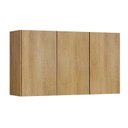 Ver imagem 4 de Armário Aéreo para Cozinha 3 Portas 120cm Dakota Marrom/Cinamomo
