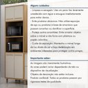 Ver mais imagens de Paneleiro com 2 Nichos 4 Portas 73cm Torino