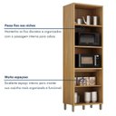 Ver imagem 5 de Paneleiro com 2 Nichos 4 Portas 73cm Torino