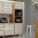 Ver imagem 1 de Paneleiro com 2 Nichos 4 Portas 73cm Torino