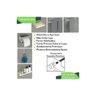 Kit de Acessórios para Banheiro Branco 6 Peças F.max - 6