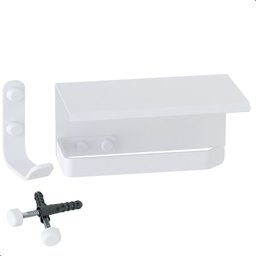 Kit de Acessórios para Banheiro Branco 6 Peças F.max - 5